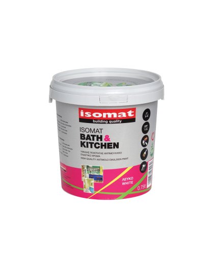 ISOMAT BATH & KITCHEN ΛΕΥΚΟ 0.75LT