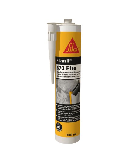 SIKASIL-670 FIRE 300ml GREY