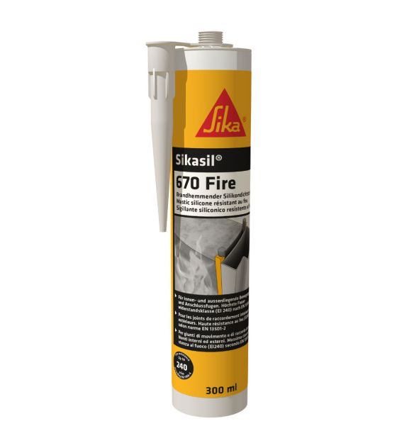 SIKASIL-670 FIRE 300ml GREY